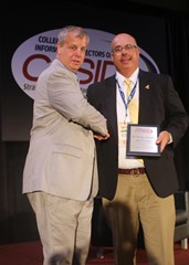 David Alexander (College of Saint Rose) received his 25-Year Award.